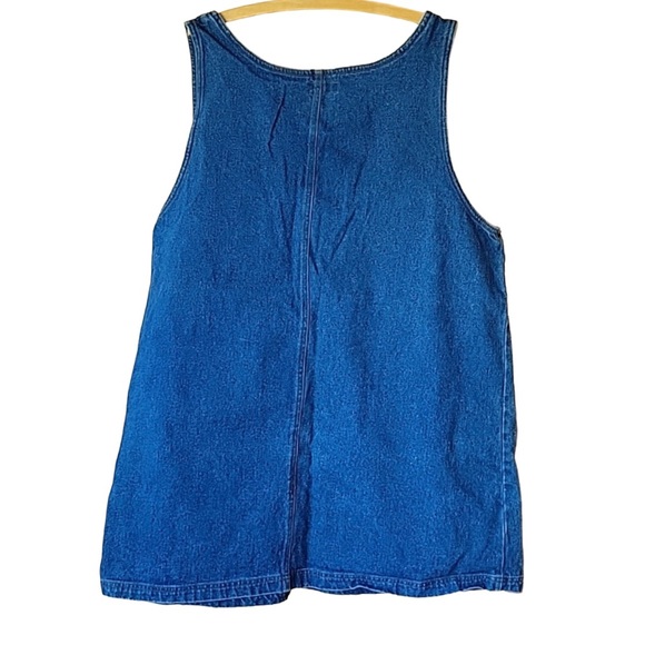 Extra-large Denim Mini-Dress - Picture 2 of 3
